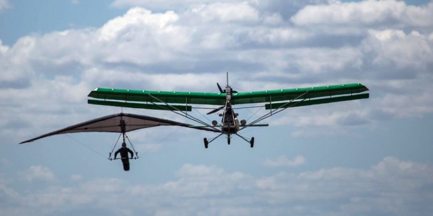Aerotow Hang Gliding