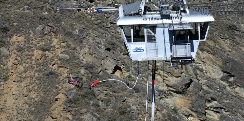 Bungy - 134m Nevis - NZ's Highest Bungy