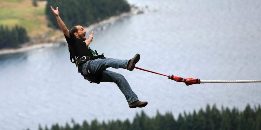 Bungy - 47m Ledge - Freestyle Bungy