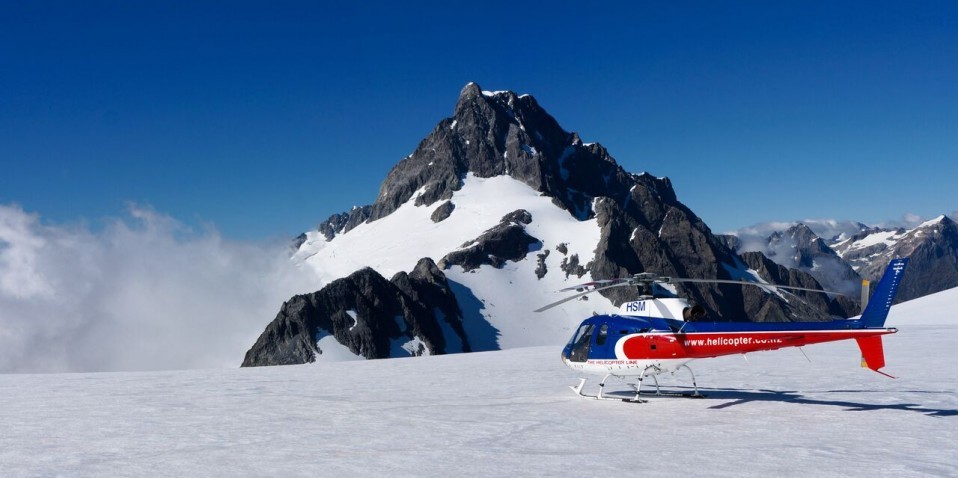 Helicopter Flight - Glacier Landing