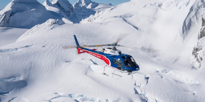 Helicopter Flight - Milford & Alps