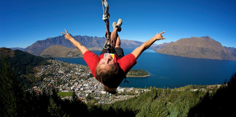 Ledge Swing Queenstown