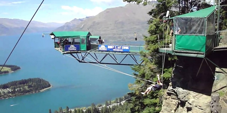 Ledge Swing Queenstown