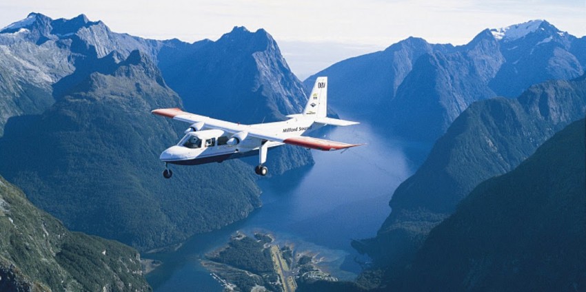 Milford Sound Coach Cruise Fly