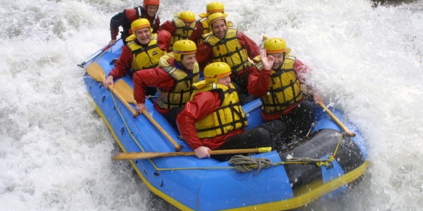 Nevis Bungy Raft
