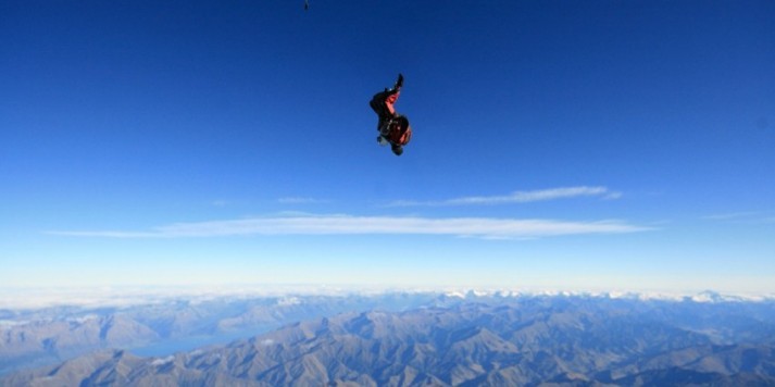 Skydiving & Canyon Swing Combo