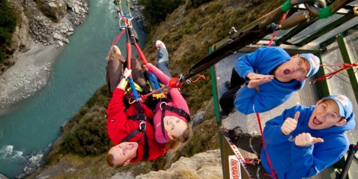 Skydiving & Canyon Swing Combo