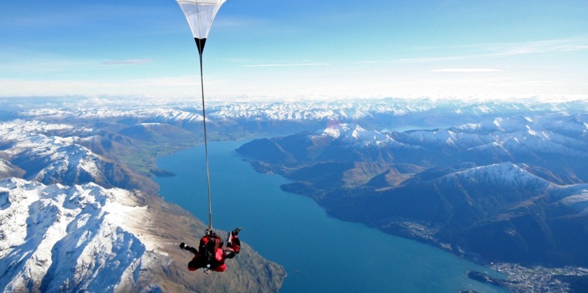 Skydiving & Jet Boat Combo